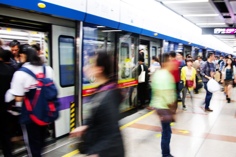tube train, underground, crowd control, smart cities