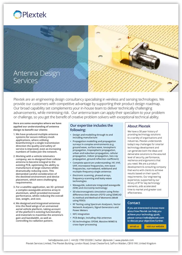 Antenna Design Services