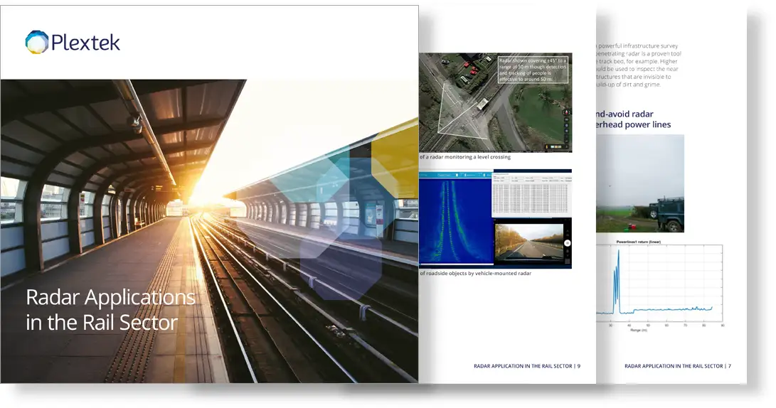 radar applications in the rail sector