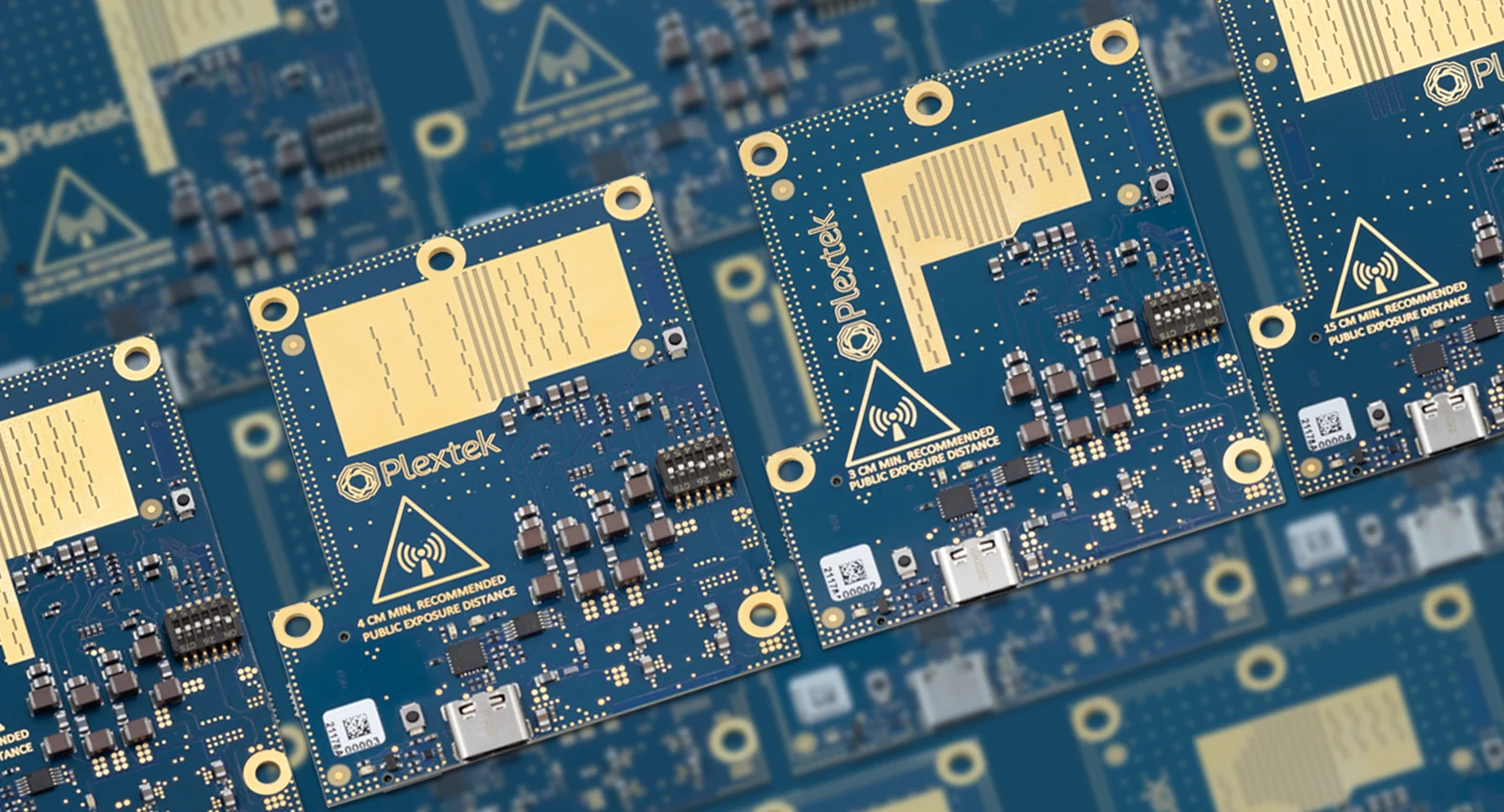 TI mmWave Radar circuit board