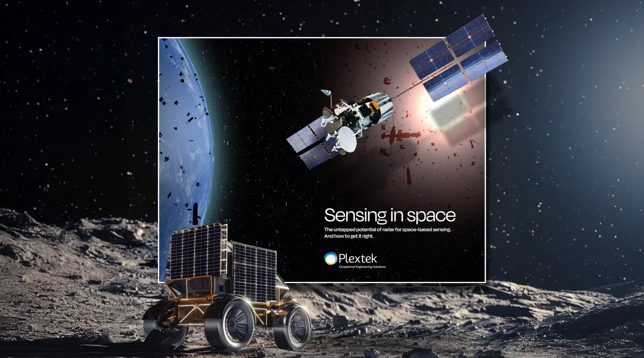 Plextek's white paper Sensing in Space