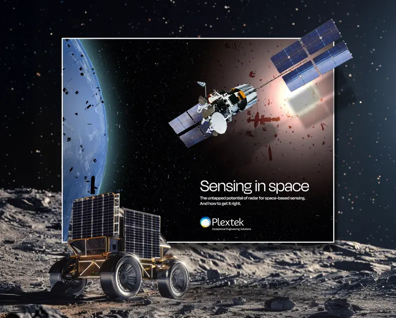 Plextek's white paper Sensing in Space