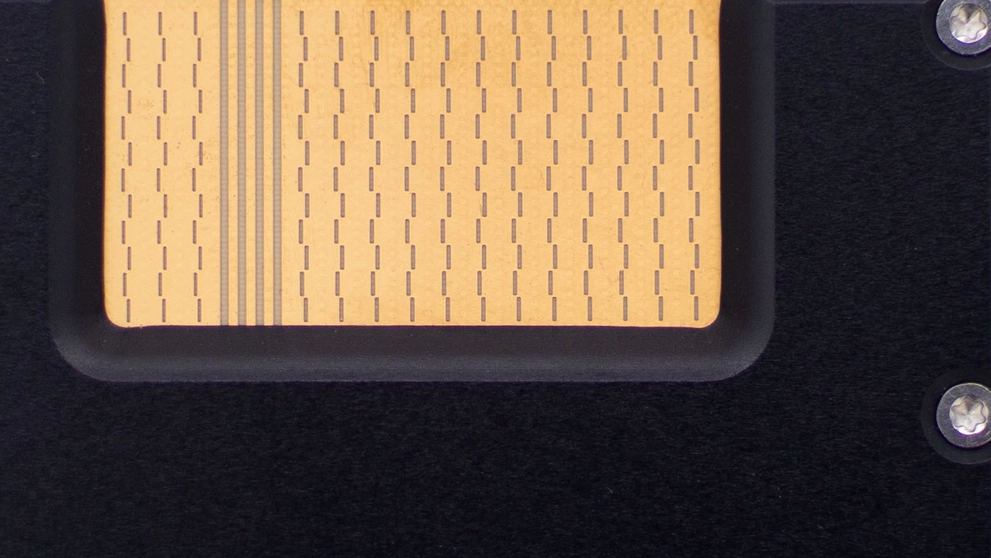 close up of a mmwave radar