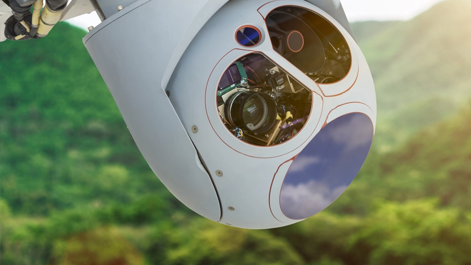 Camera, Radar and LiDAR on Crewless aircraft